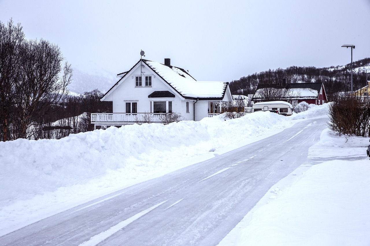 Winter Falls: What Hurts Most and Why iceland, snow, snow scene, road, winter, nature, house